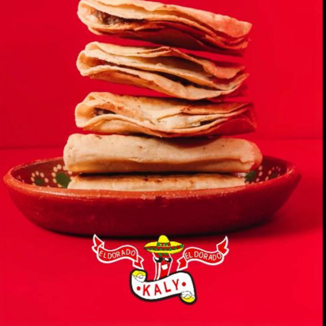Taco Tatemado con Queso