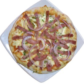 Pizza Salami con Carne Molida ((Personal)