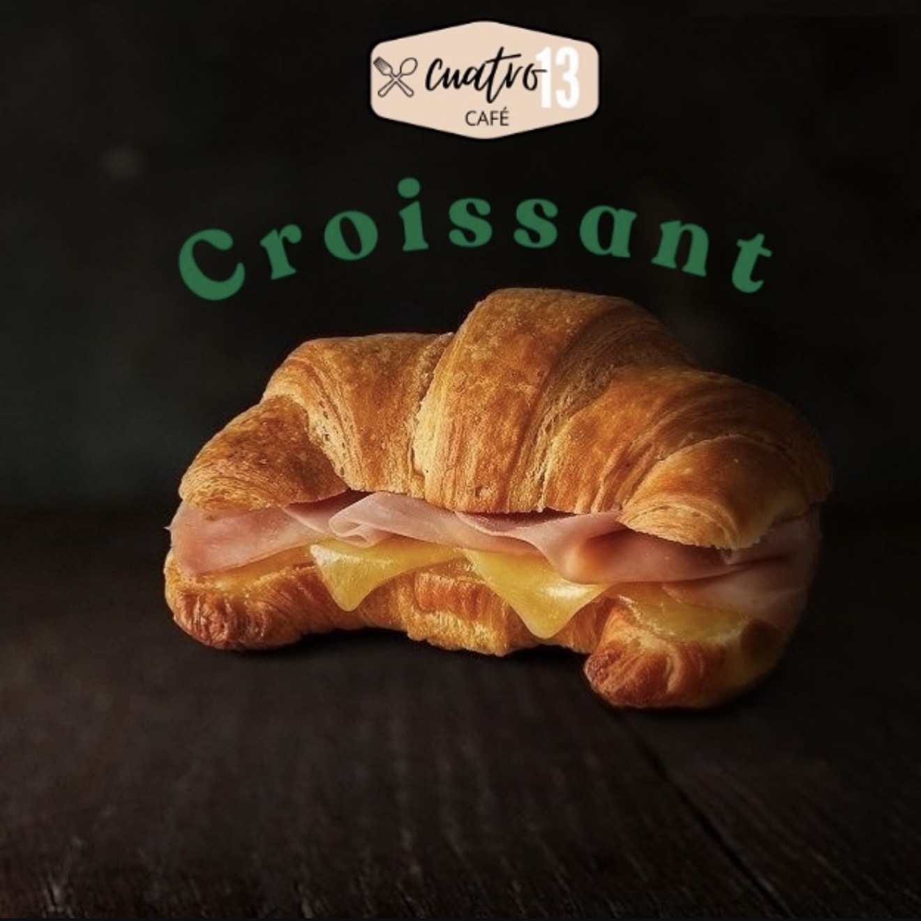 Croissant huevo