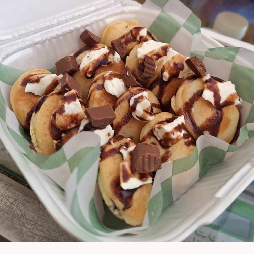 Mini Hot Cakes 2 ingredientes