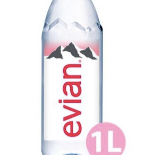 Agua Evian 1000ml (francia)