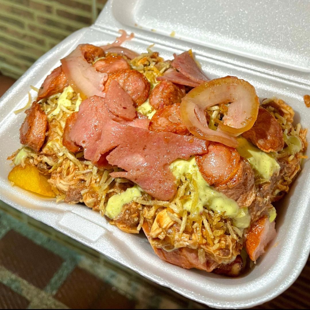 Salchipapa Zariguella Súper Especial