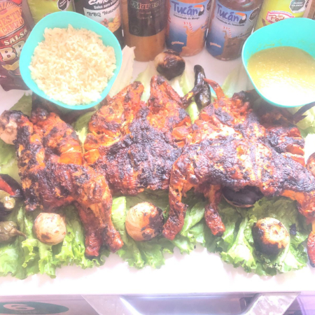 Pollo al Carbón Mango Habanero