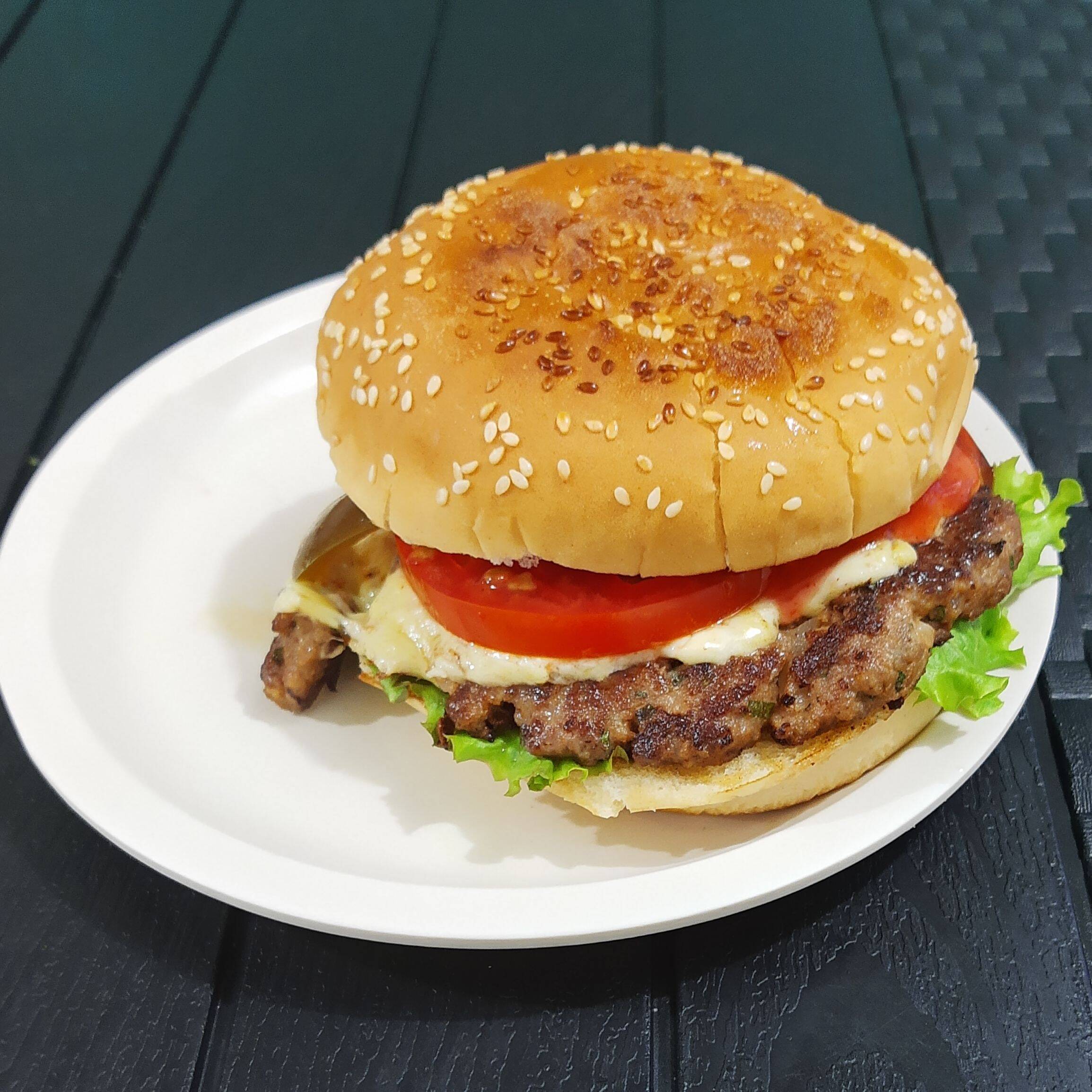 Hamburguesa hawaiana