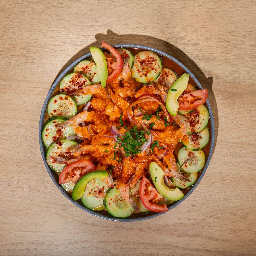 Camarones Aguachile Rojo