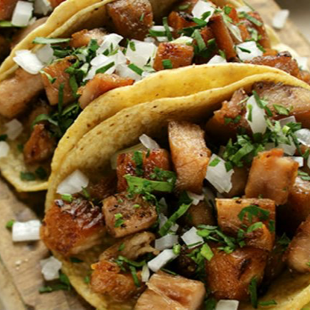 Taco de carnitas a su elección !