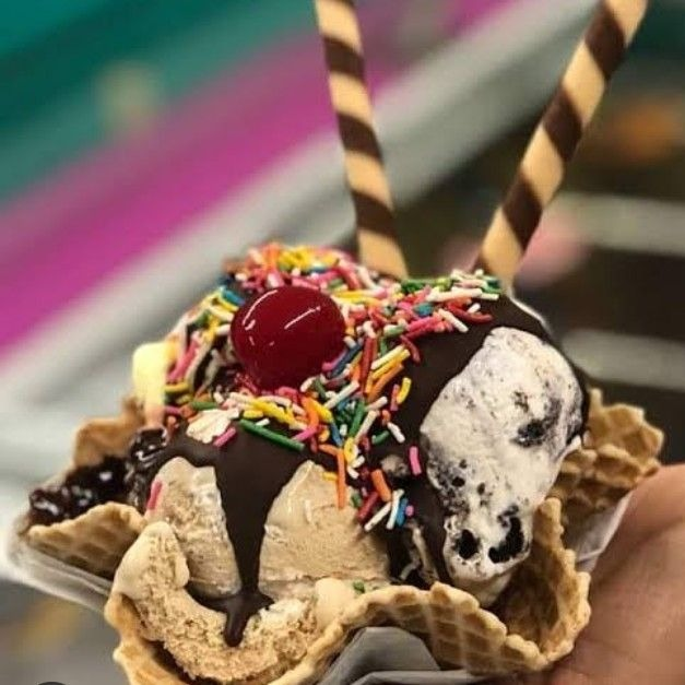 Helado en Canasta