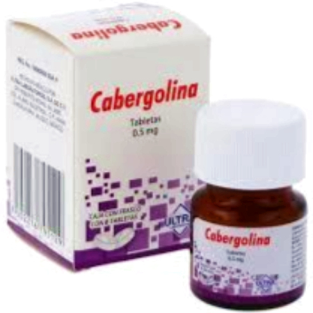 Cabergolina0.5 Mg Cajacon8TabletasUltraLaboratorio