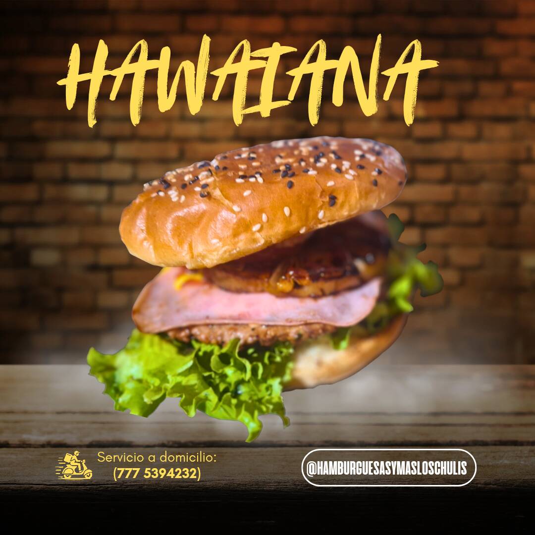 Hamburguesa Hawaiana 🤑