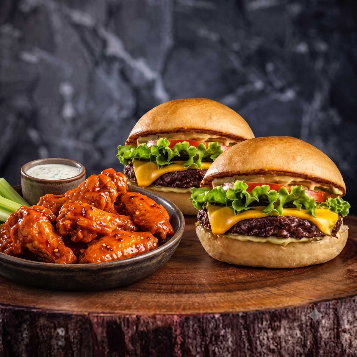 Paga solo las Hamburguesas