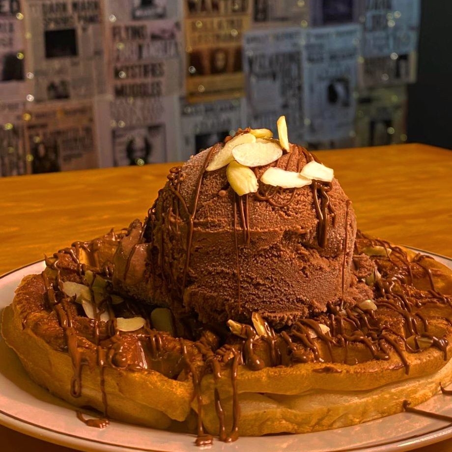 Waffle de Chocolate