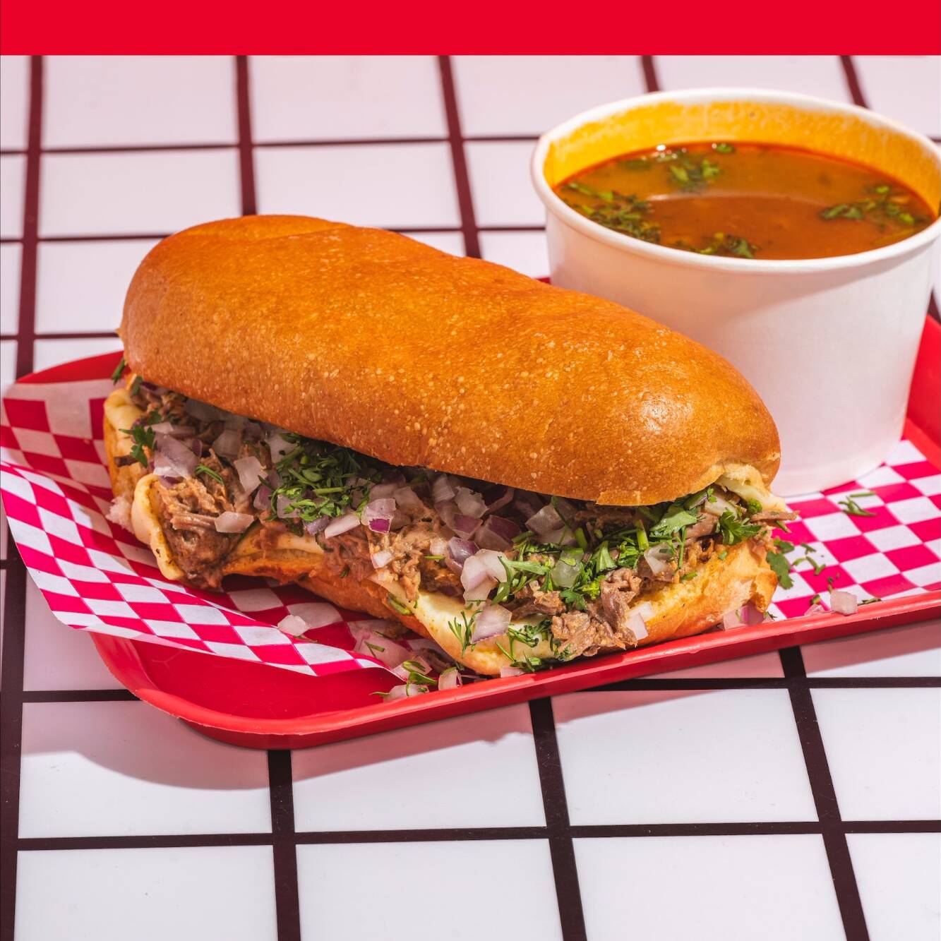 Torta de Birria