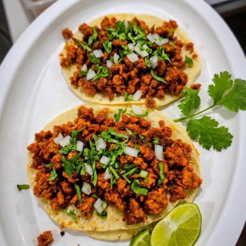 Tacos De Chorizo.