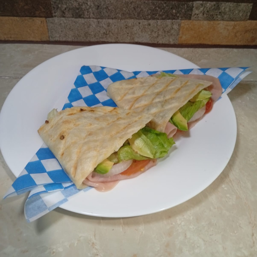 Quesadilla con Jamón