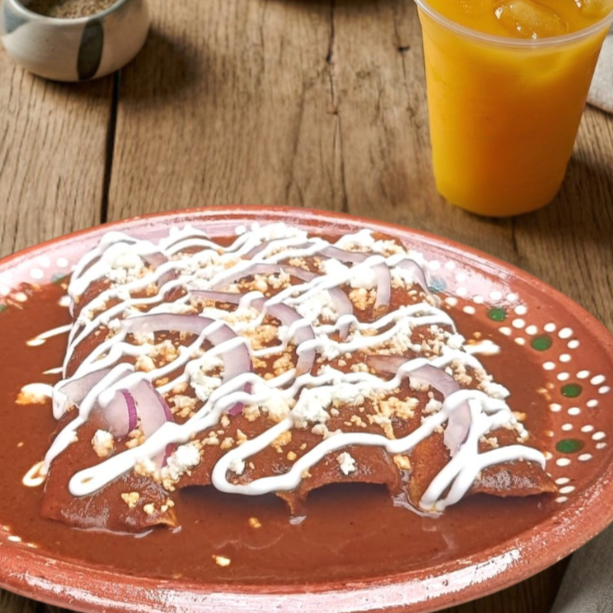 Enchiladas de Mole 4 Piezas