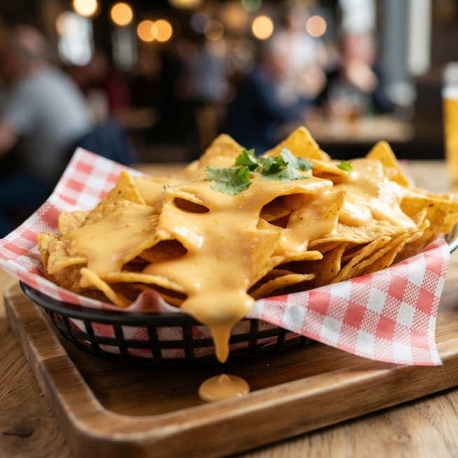 Nachos Con Queso