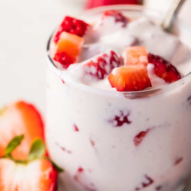 Fresas con Crema