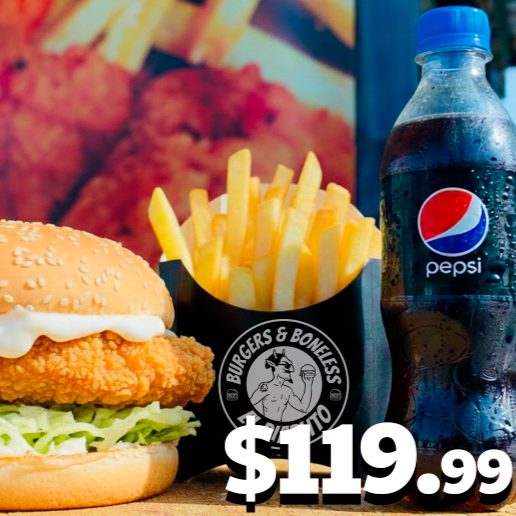 💥COMBO BURGER DE POLLO💥