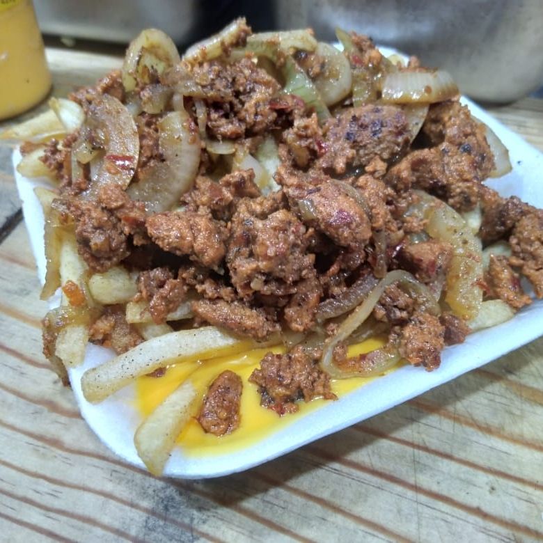 Super Papas con Carne al Pastor