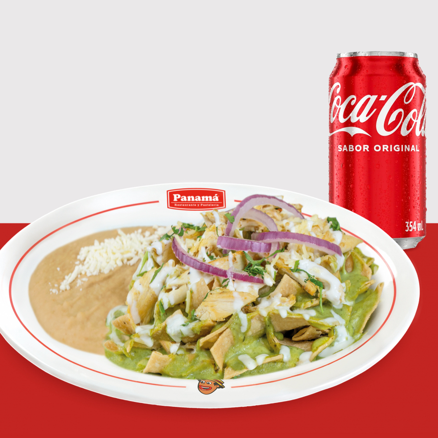 Combo Coca cola - Chilaquiles