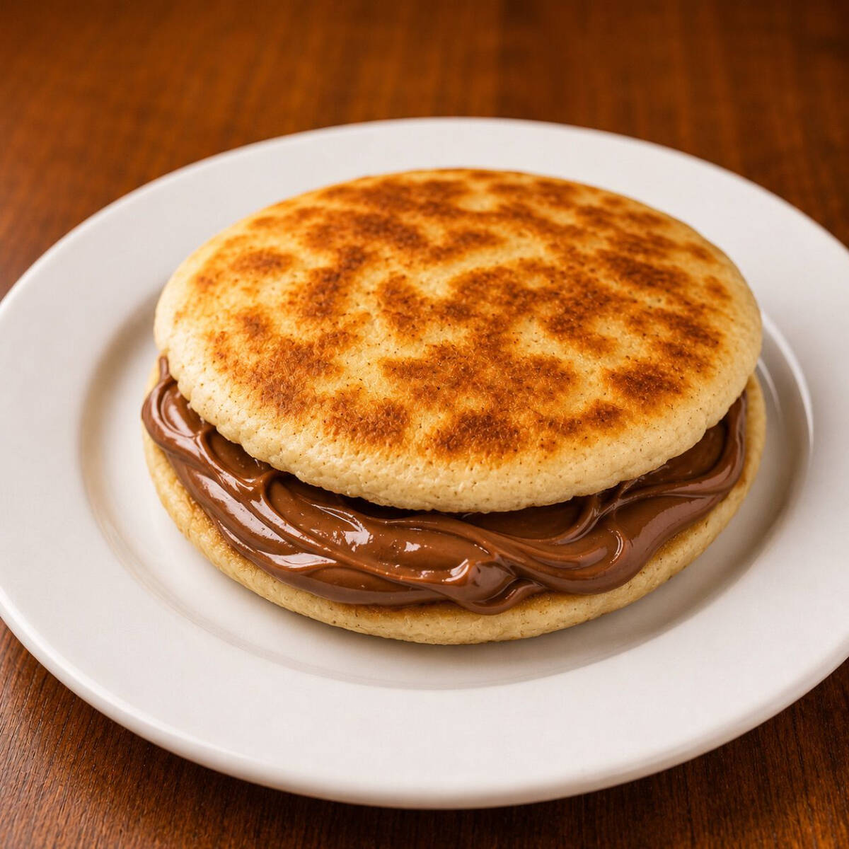 Gordita con Nutella
