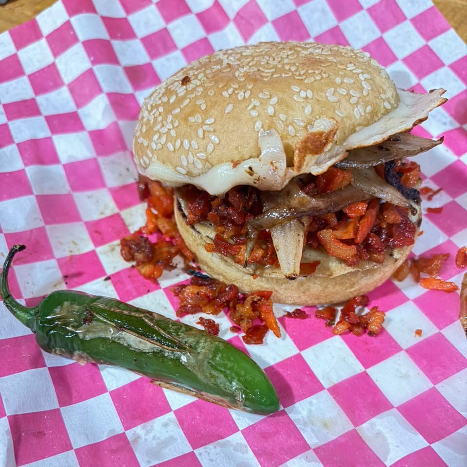 HAMBURGUESA AL PASTOR