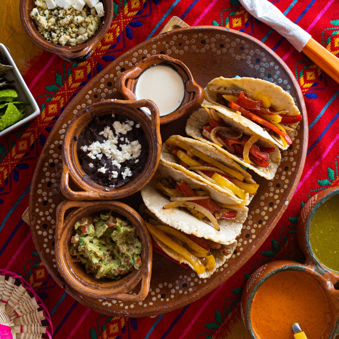 Tacos Huastecos de Carne Enchilada