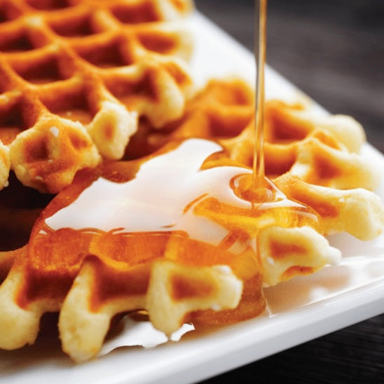 WAFLE CON PLATANO