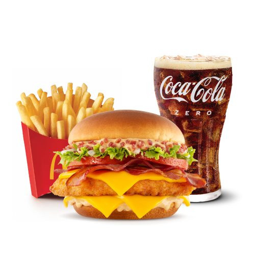 McCombo Mediano Tasty Turbo Bacon 1 Pechuga
