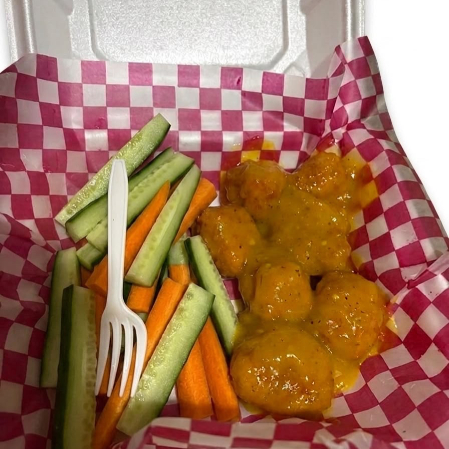 Boneless con verdura