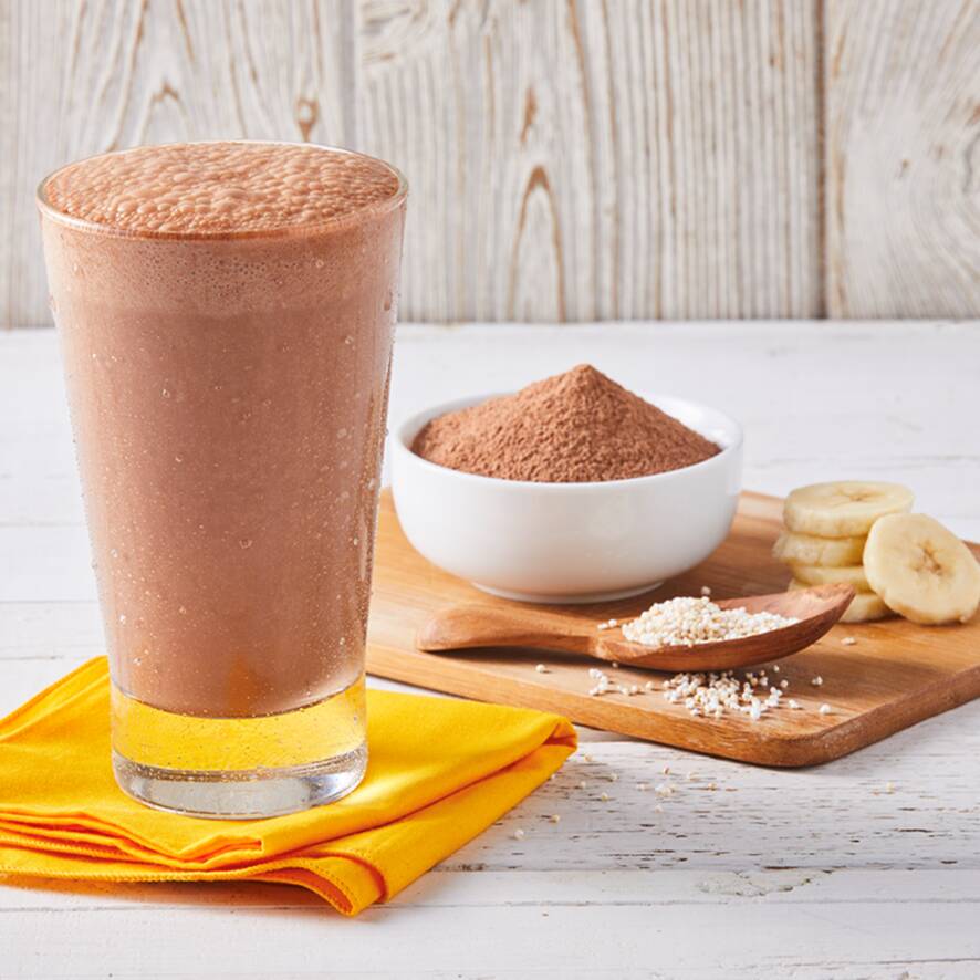 Licuado de Plátano-Chocolate