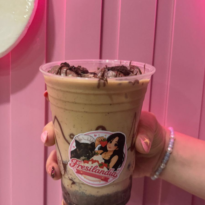 ICED NUTELLA COFFE OREO
