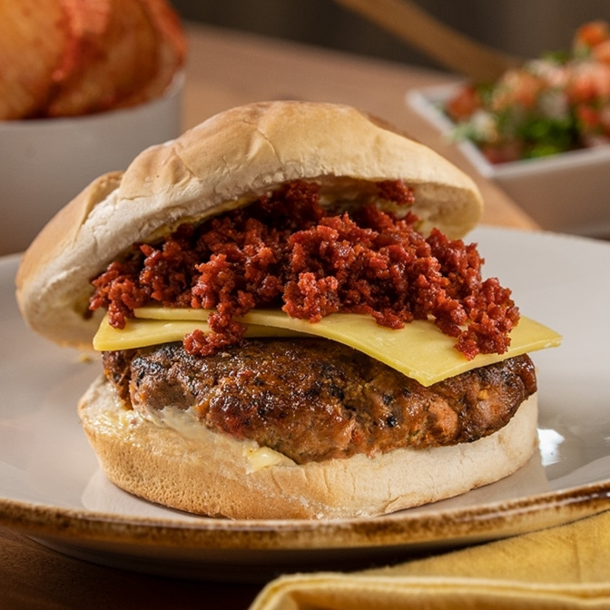 Hamburguesas de Chorizo