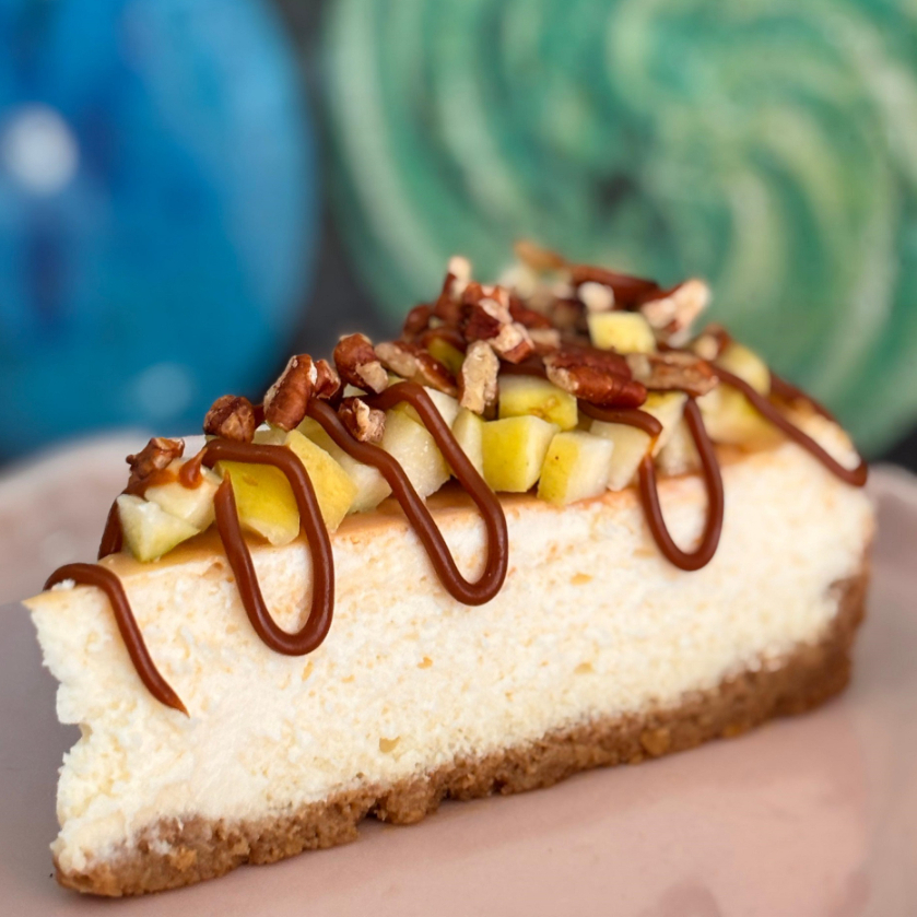 Rebanada Cheesecake Guayaba Cajeta y Nuez