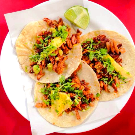 ORDEN DE 5 TACOS AL PASTOR