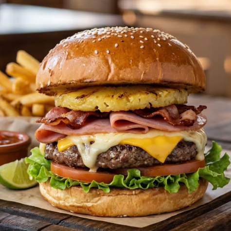 Hamburguesa Sencilla