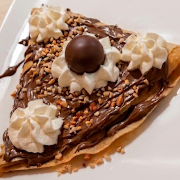 Crepe al Estilo FERRERO con NUTELLA