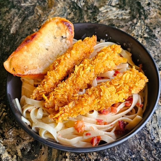 Pastas con Tiras o Pechuguines