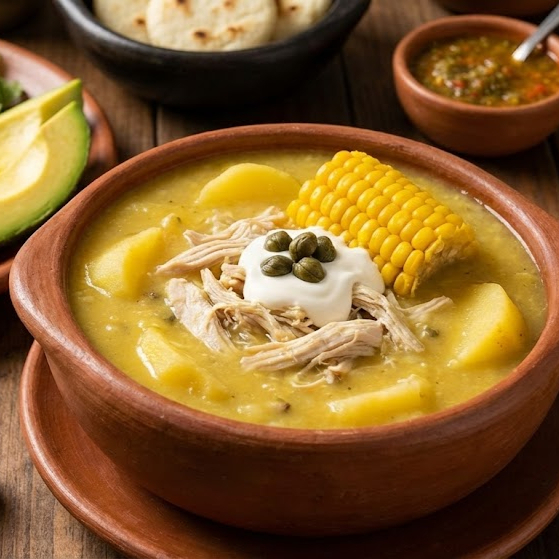 Ajiaco con Pollo