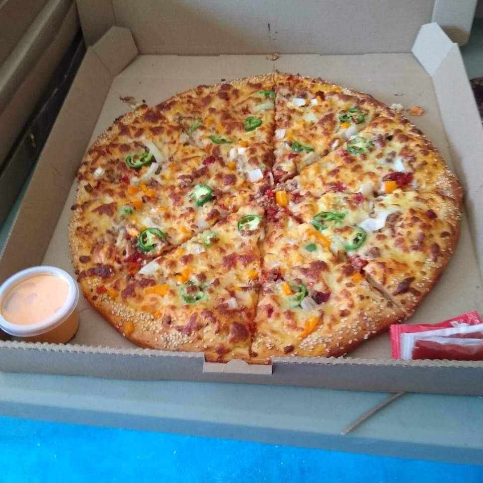 Pizza Chica 30cm jamón Chorizo