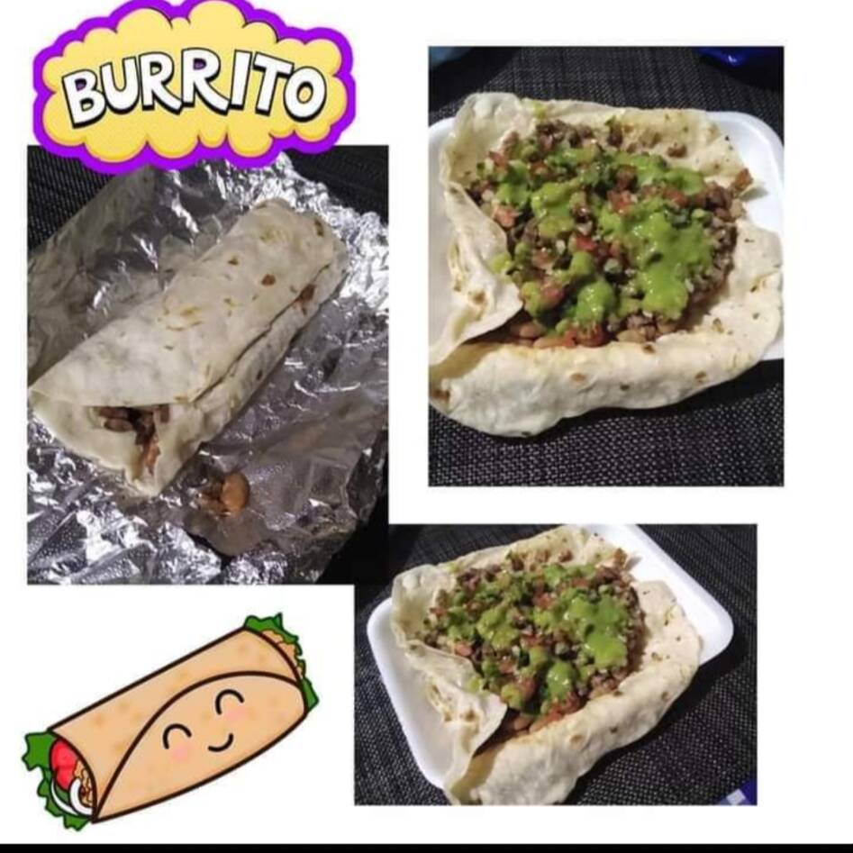 Burrito de Carne Asada Sencillo