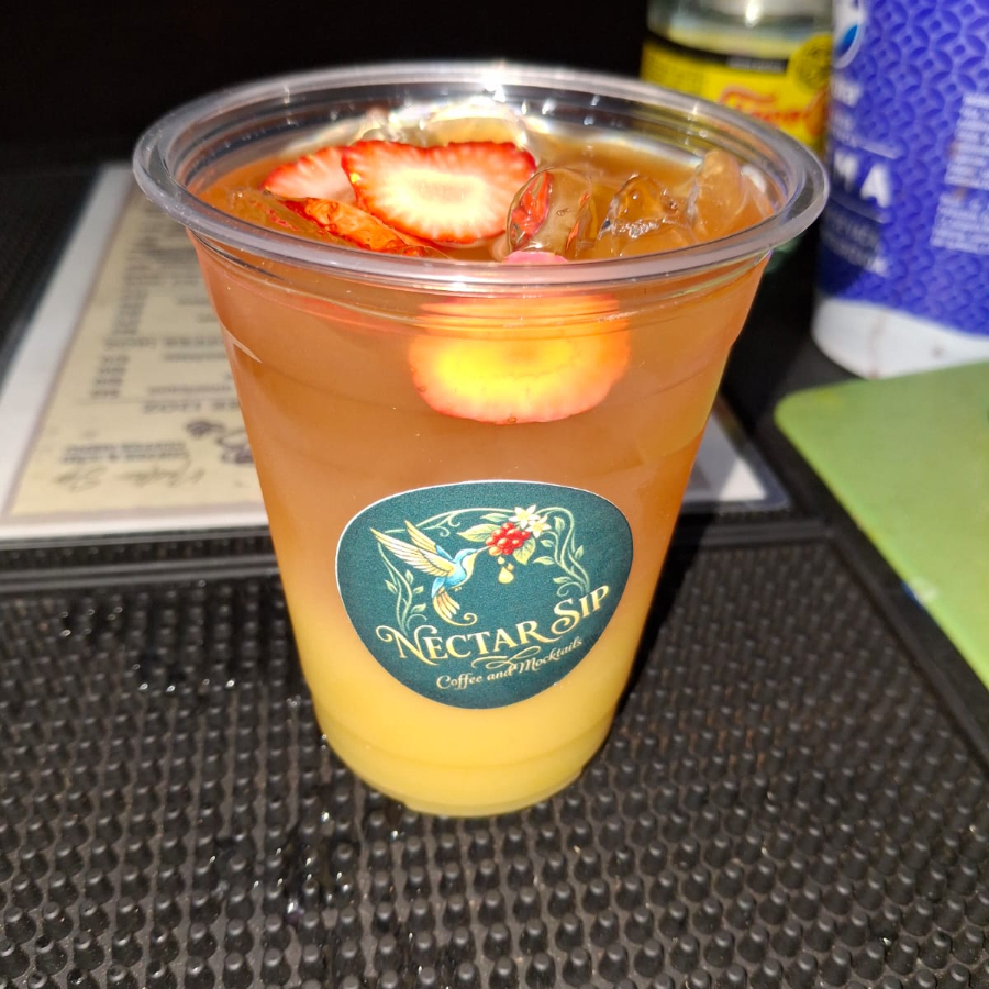 Peach Iced Toddy