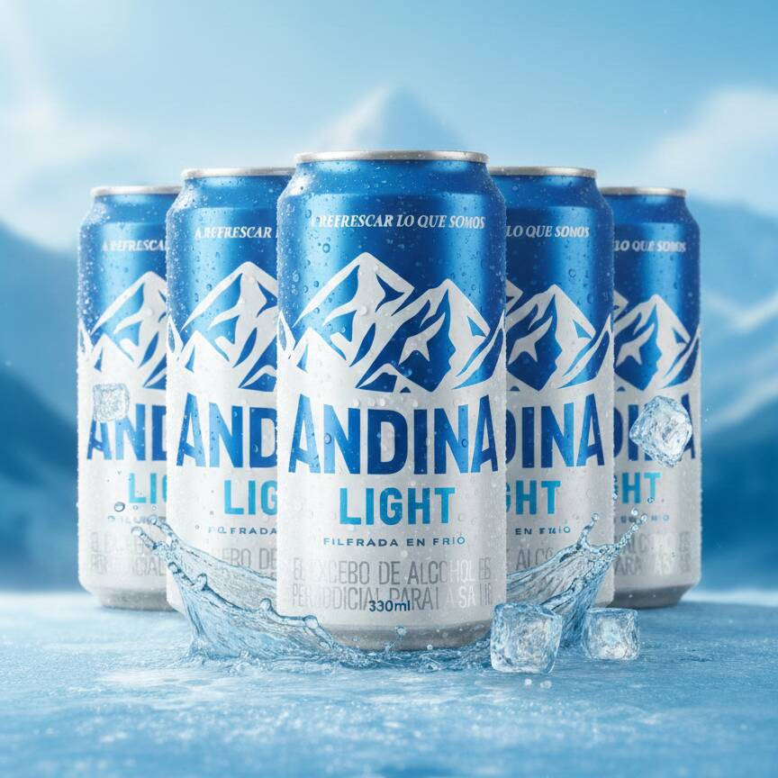 Cerveza Six Pack andina light