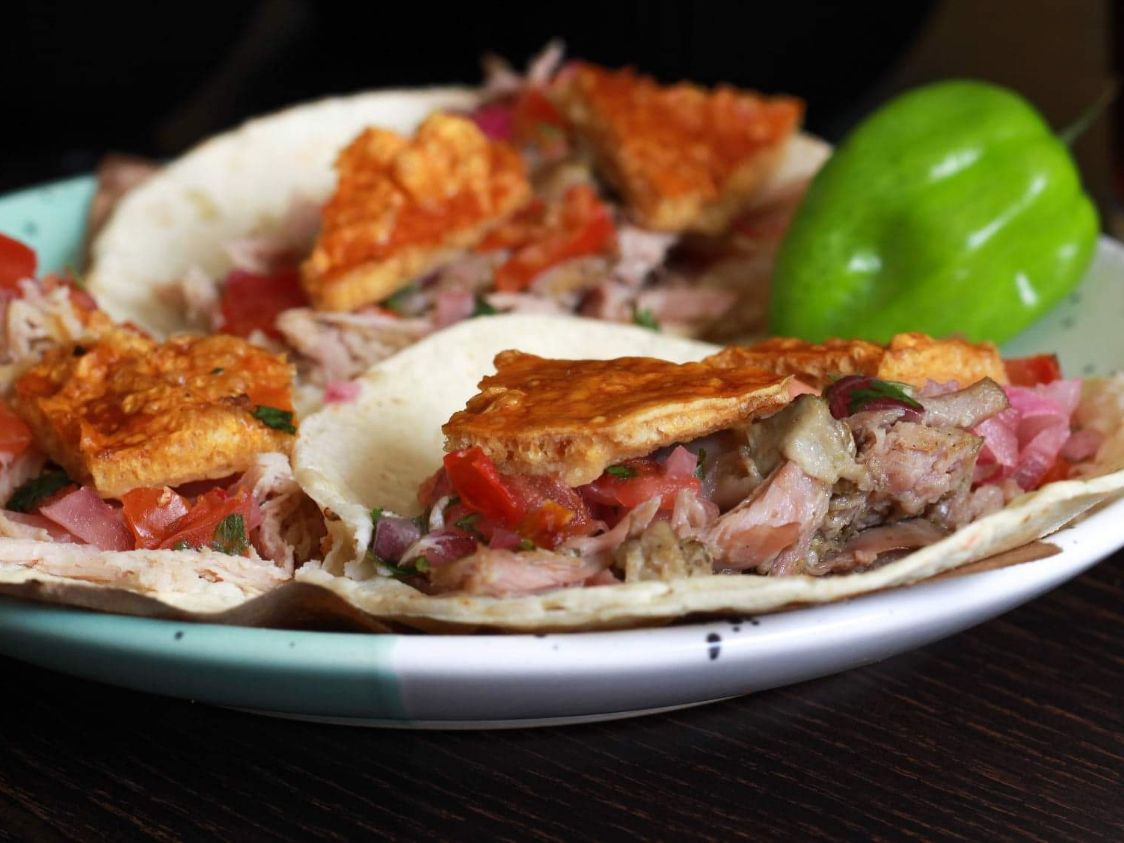 Taco de Lechon Negro