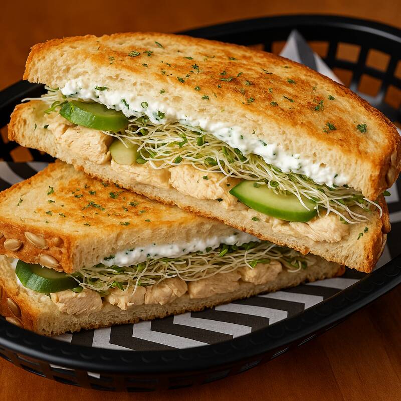 Sandwich Green Cheese