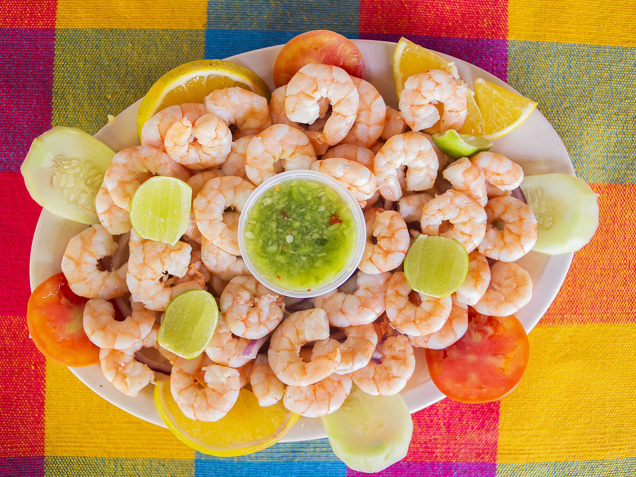 Camarones al Gusto Combinada