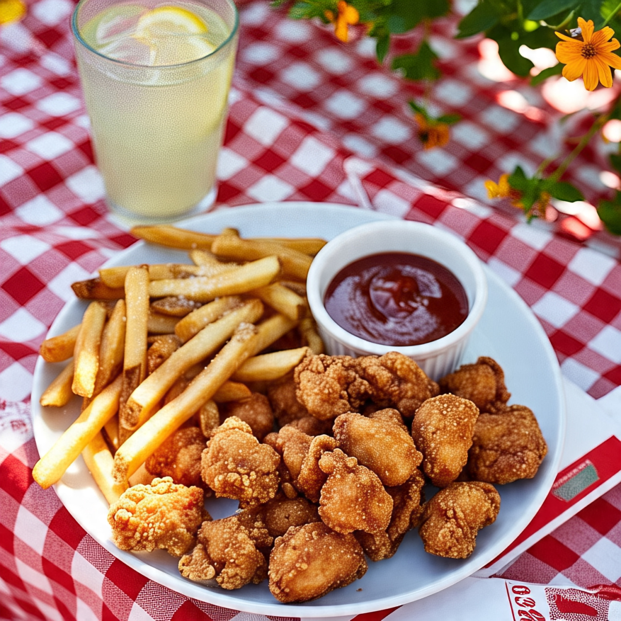 Boneless Y Papas A La Francesa