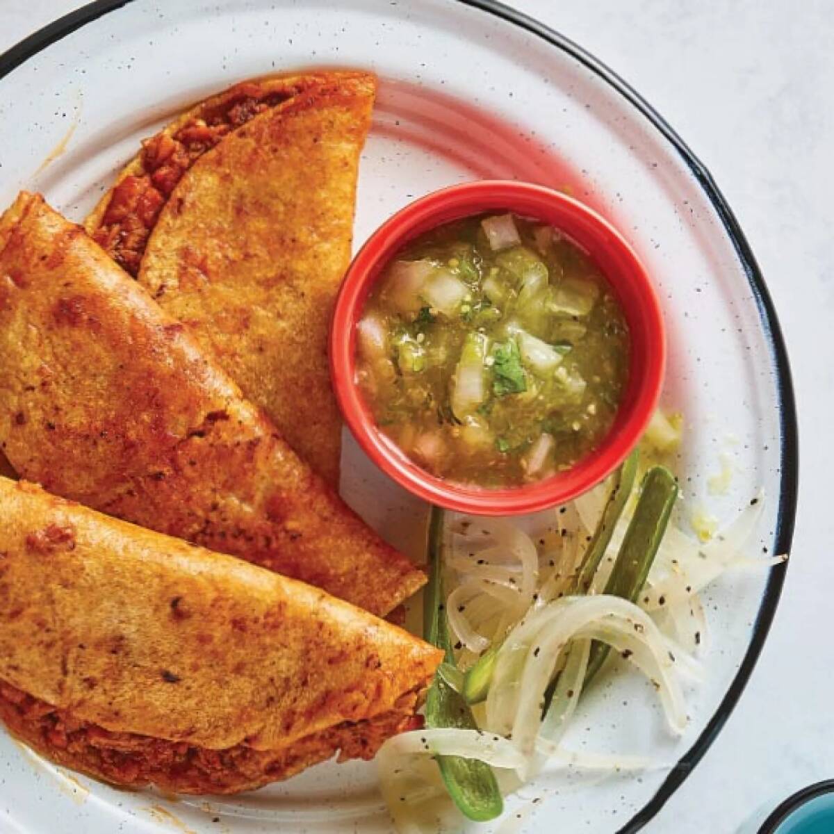 5 Tacos de Chicharrón Prensado