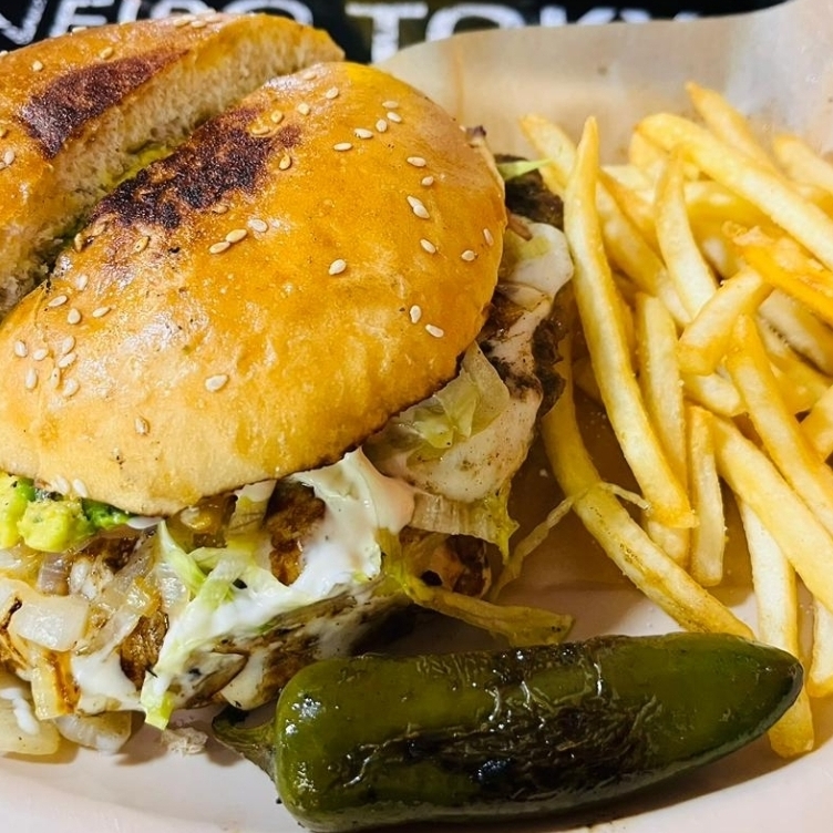 Hamburguesa con Papas