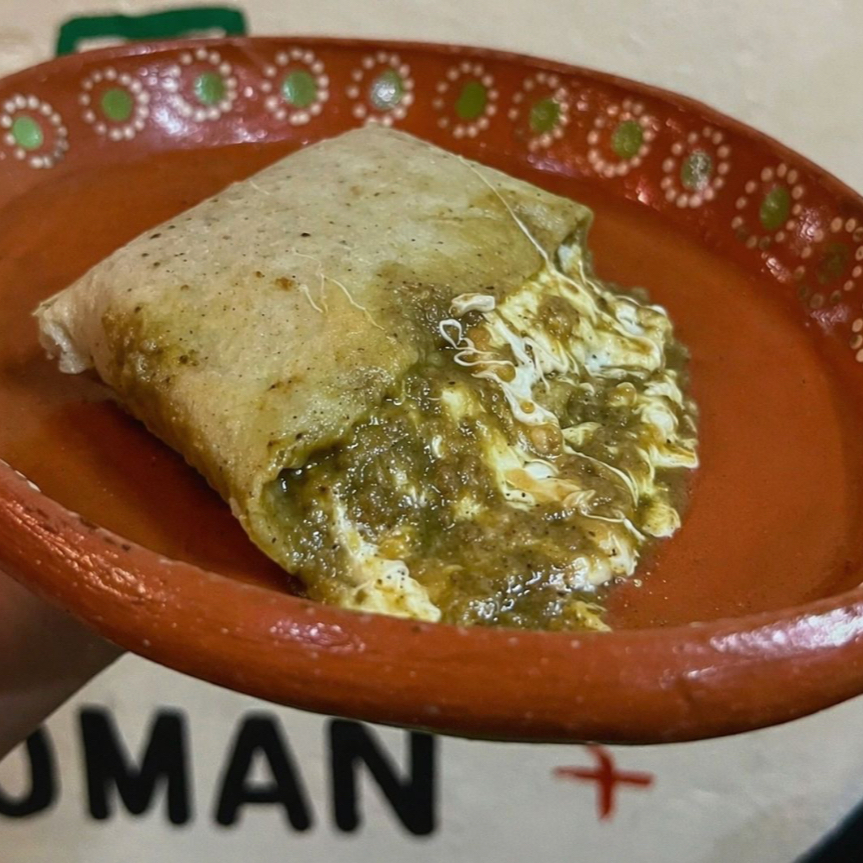 Entamalado de Frijol con Queso
